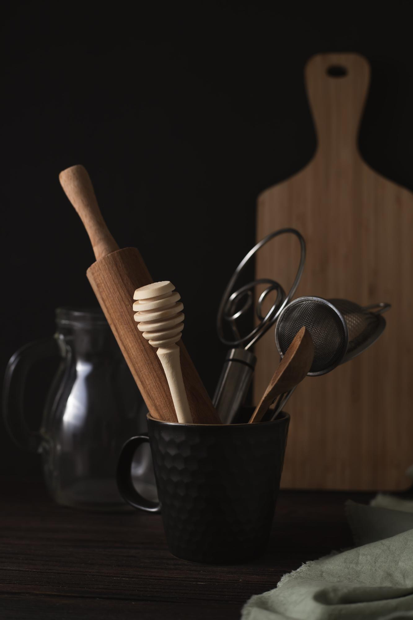 Set di strumenti da cucina professionali